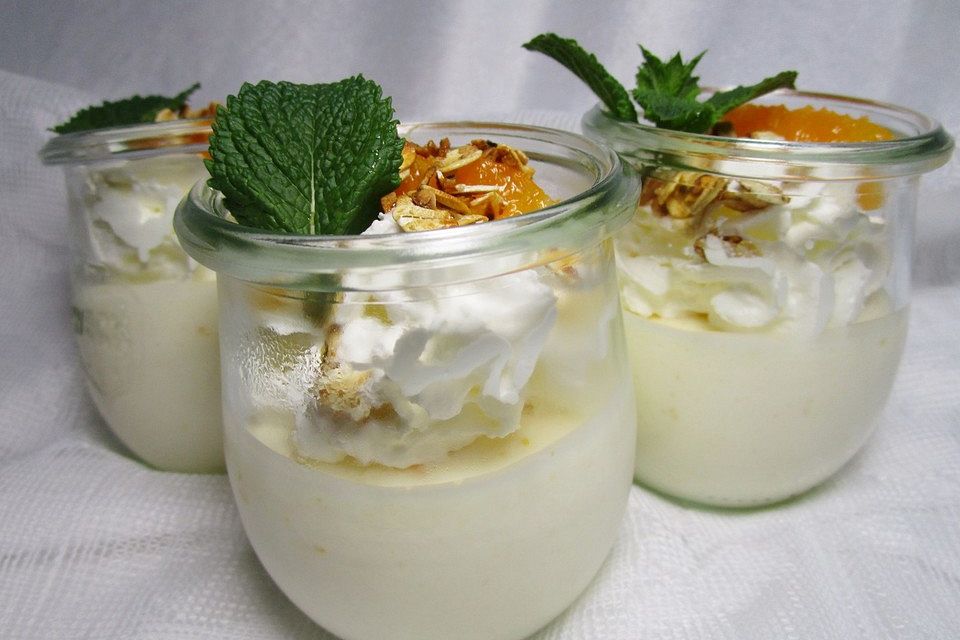 Orangen-Mousse