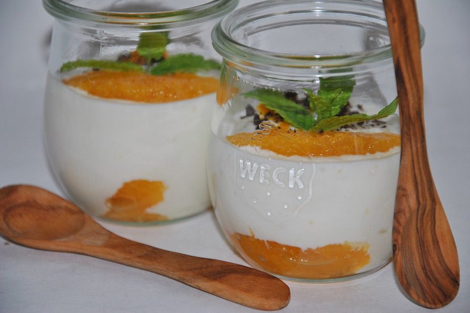 Orangen-Mousse