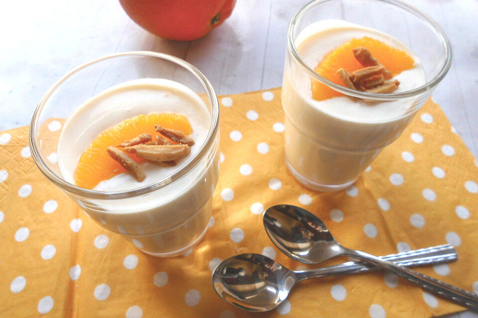 Orangen-Mousse