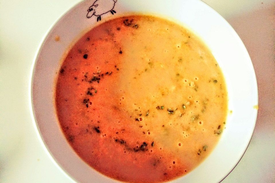 Möhren-Kokossuppe