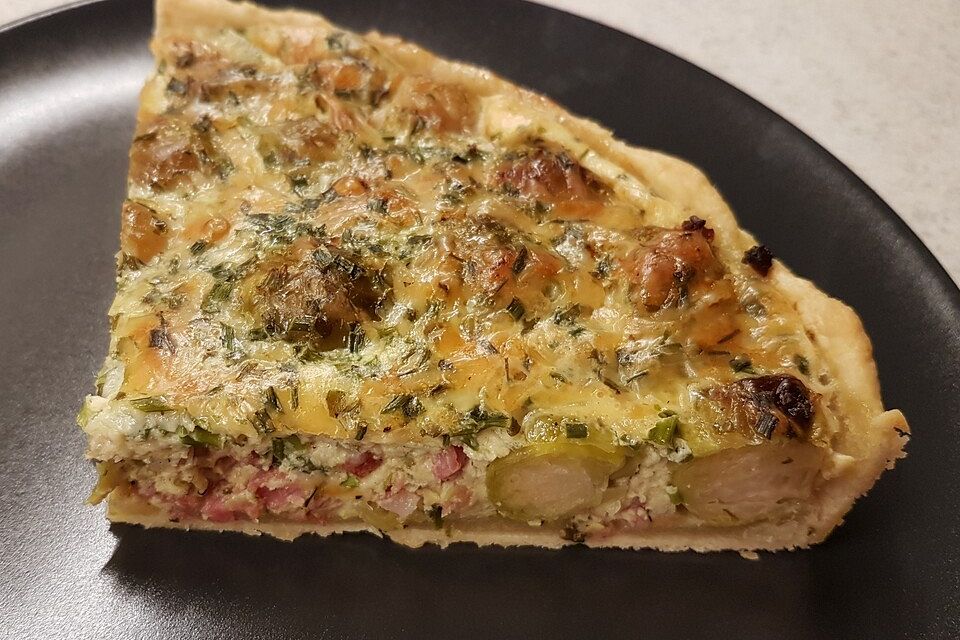 Rosenkohl-Schinken-Quiche