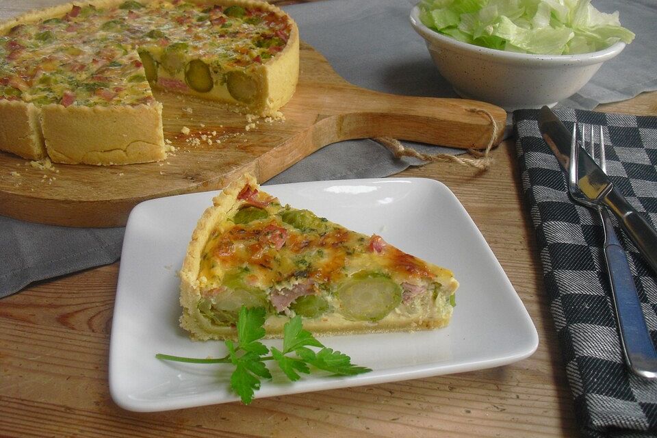 Rosenkohl-Schinken-Quiche