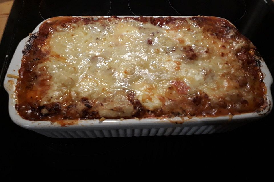 Süßkartoffel-Brokkoli-Lasagne