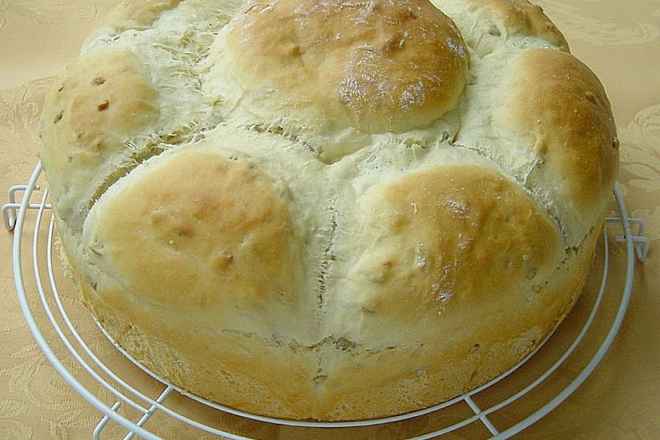 Kürbiskern- oder Sonnenblumenbrot