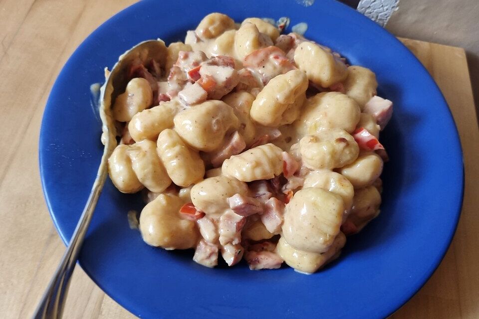 Kasseler-Gnocchi-Pfanne