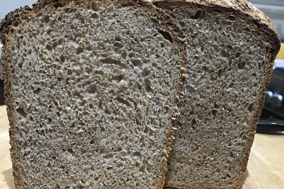 Kombucha-Sauerteig und Brot