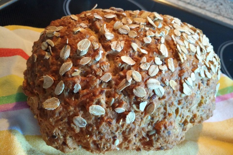 Einfaches Quarkbrot ohne Hefe