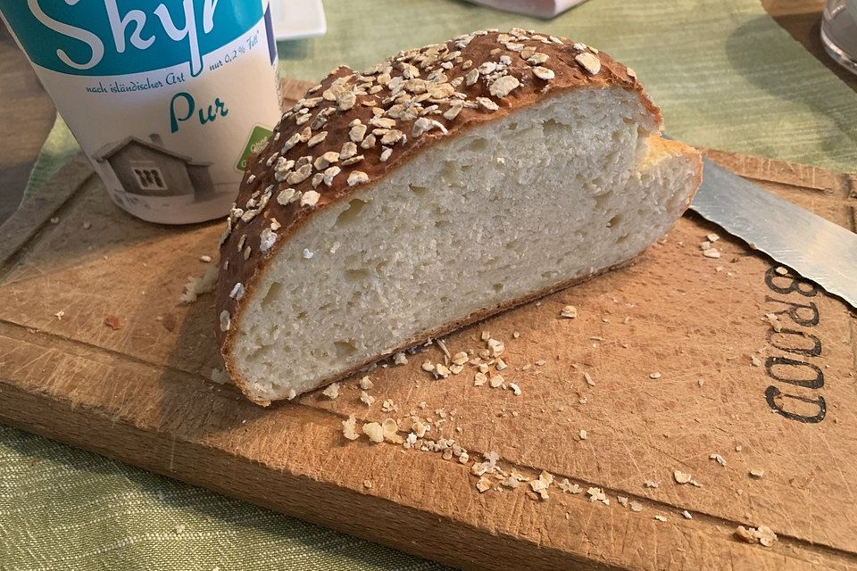 Einfaches Quarkbrot ohne Hefe