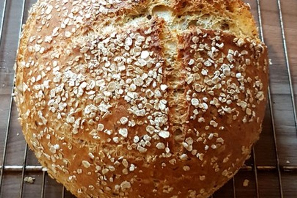 Einfaches Quarkbrot ohne Hefe