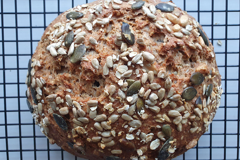 Einfaches Quarkbrot ohne Hefe