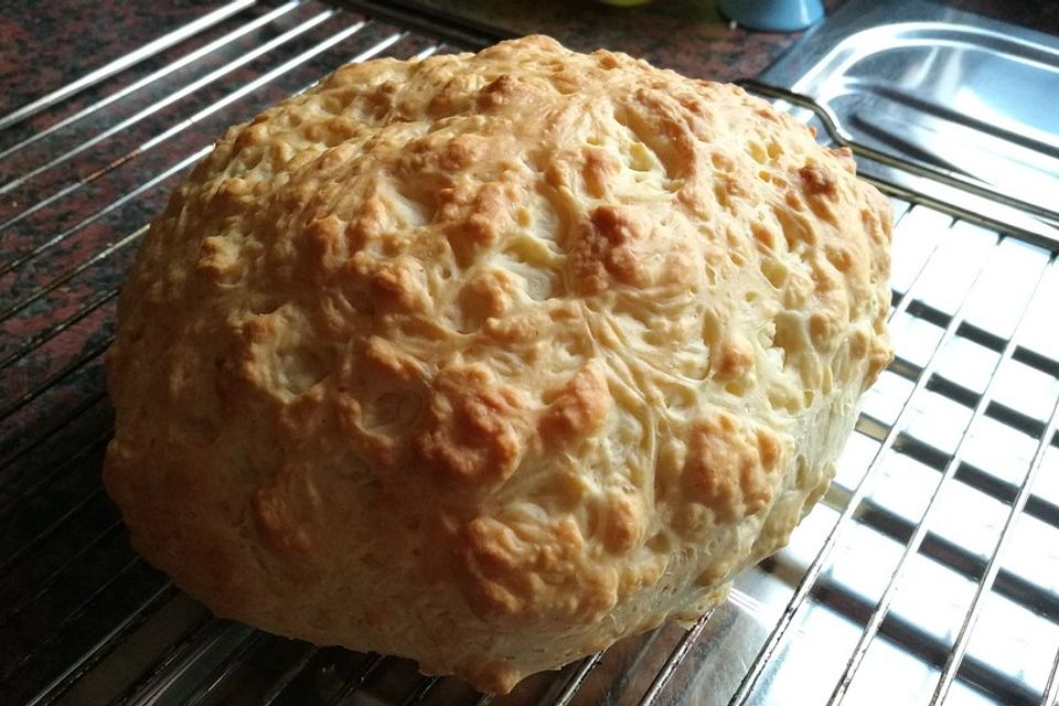 Einfaches Quarkbrot ohne Hefe