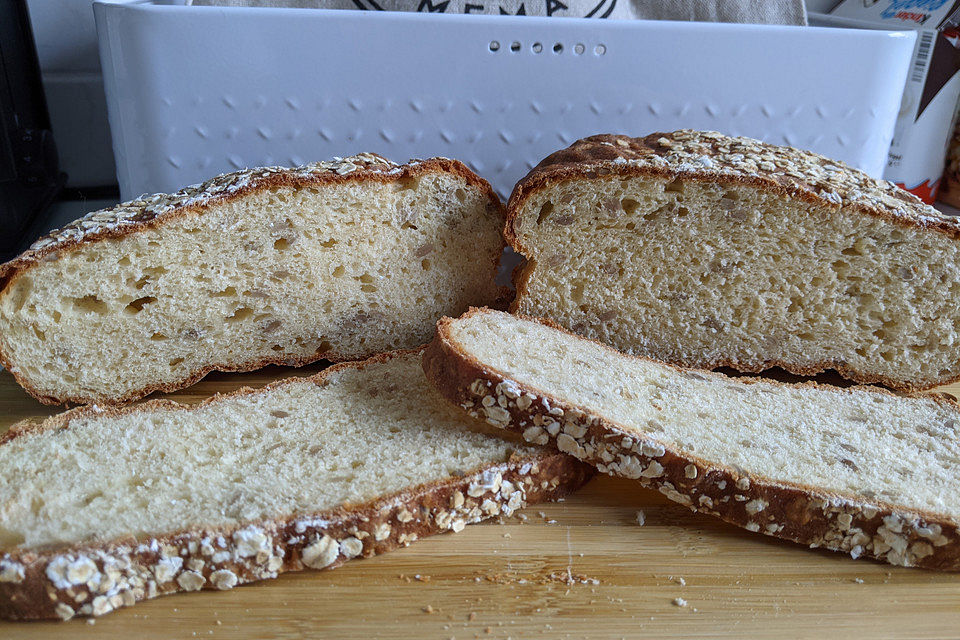 Einfaches Quarkbrot ohne Hefe