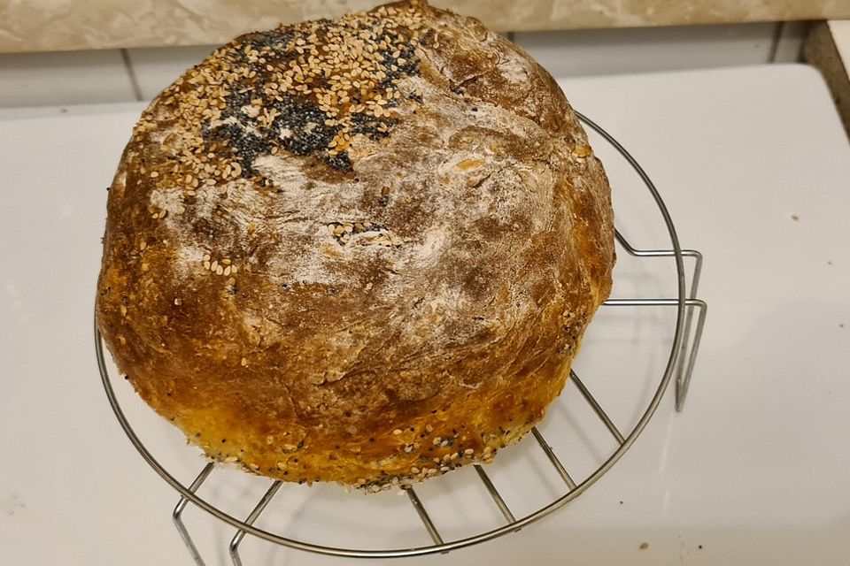 Einfaches Quarkbrot ohne Hefe