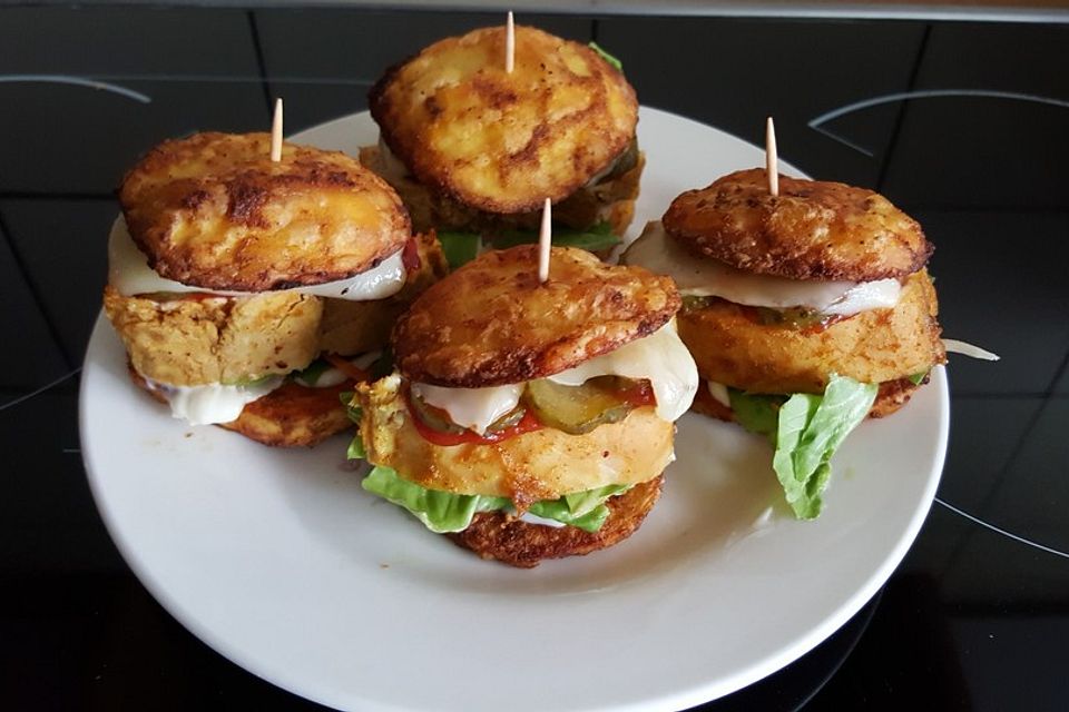 Tobis Potato Chicken Burger