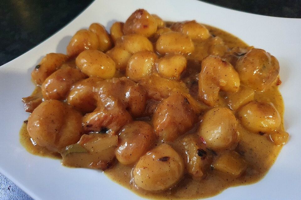 Curry-Mango-Gnocchi