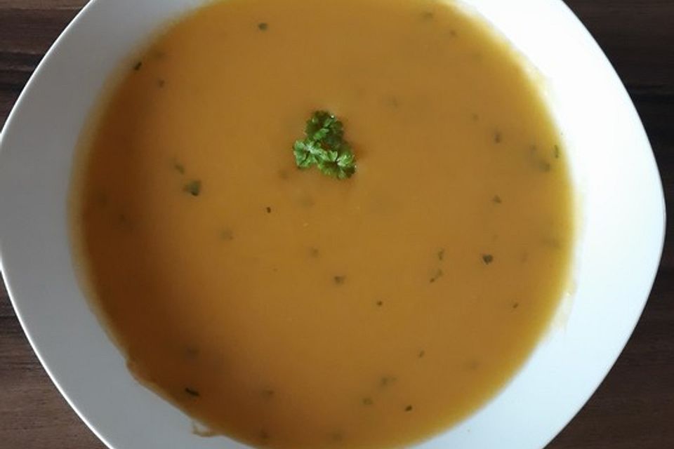 Gemüsecremesuppe