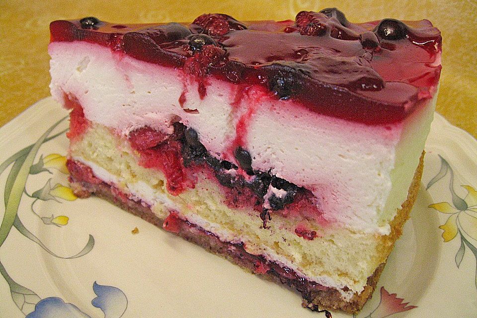 Heidelbeer - Joghurt - Torte