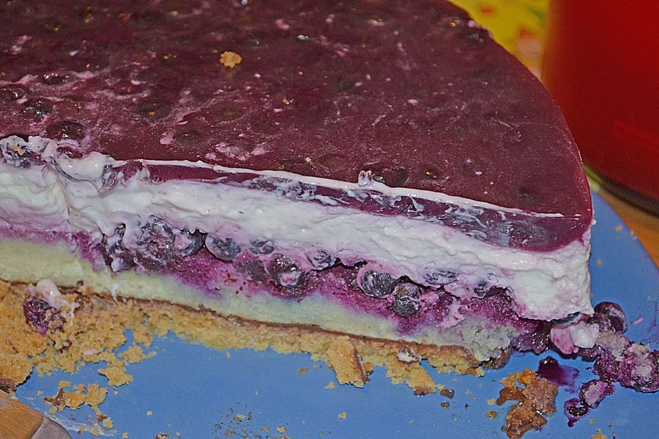 Heidelbeer - Joghurt - Torte