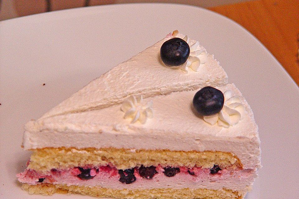 Heidelbeer - Joghurt - Torte