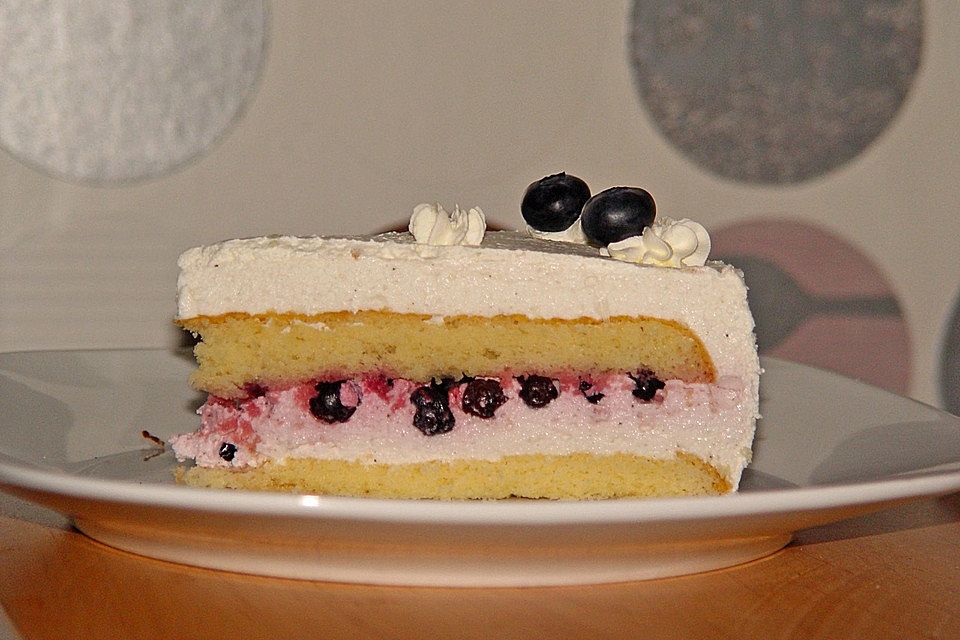 Heidelbeer - Joghurt - Torte