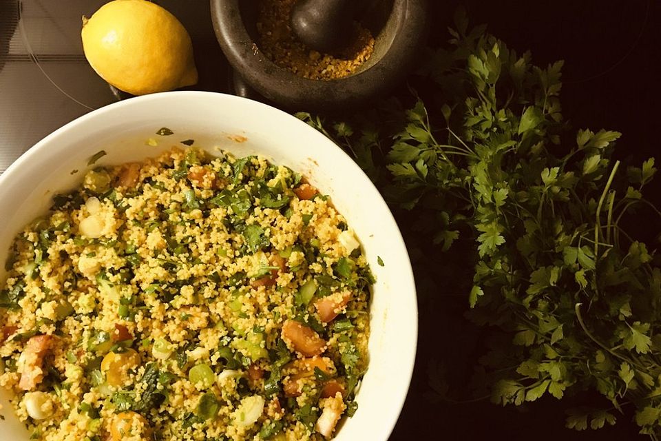 Schneller Tabouleh mit Couscous