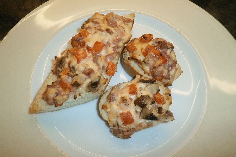 Pizza - Baguette - Brötchen