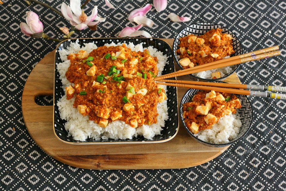 Mapo-Tofu Szechuanstyle