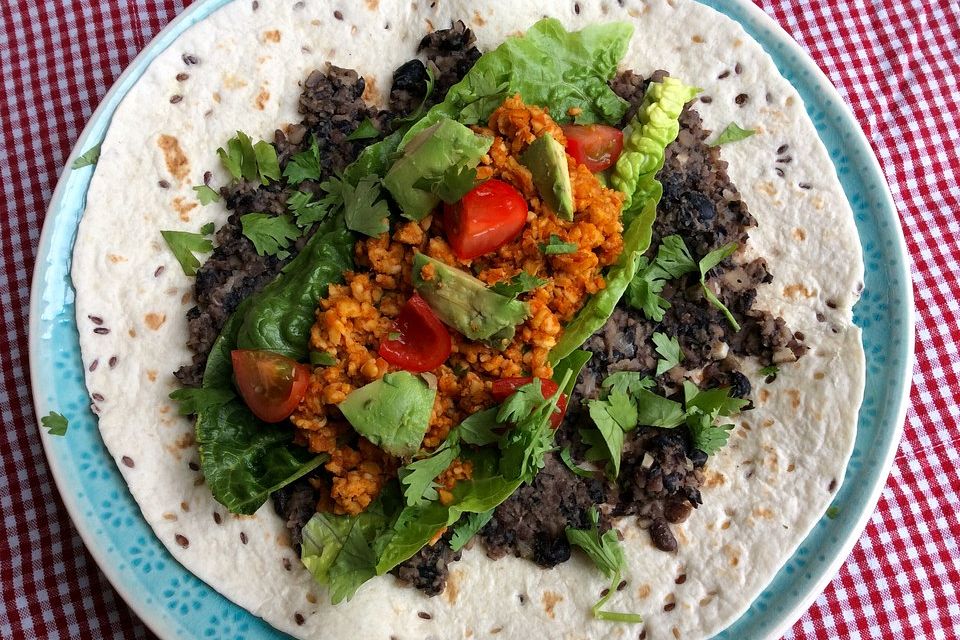 Mexikanische Tempeh-Tortillas