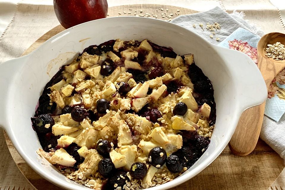 Baked Blueberry Oatmeal