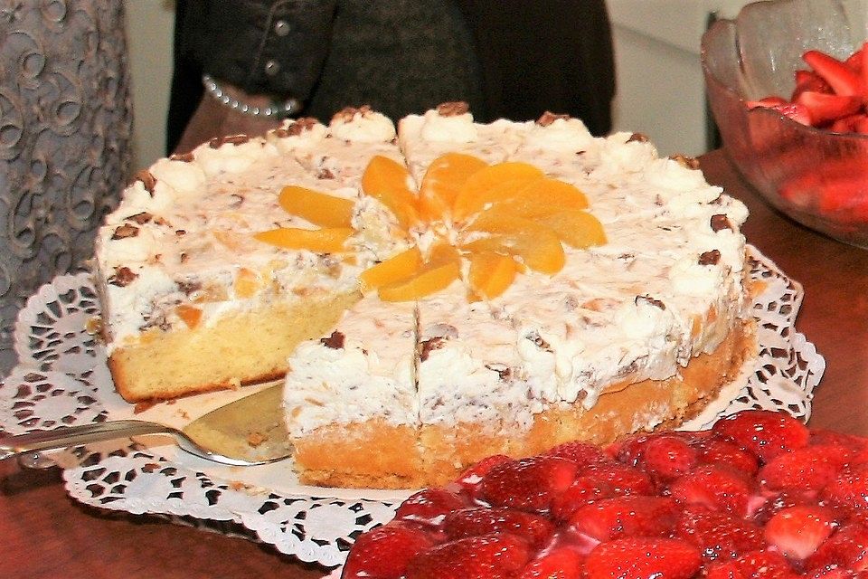 Fantakuchen mit Mandarinen-Schmand