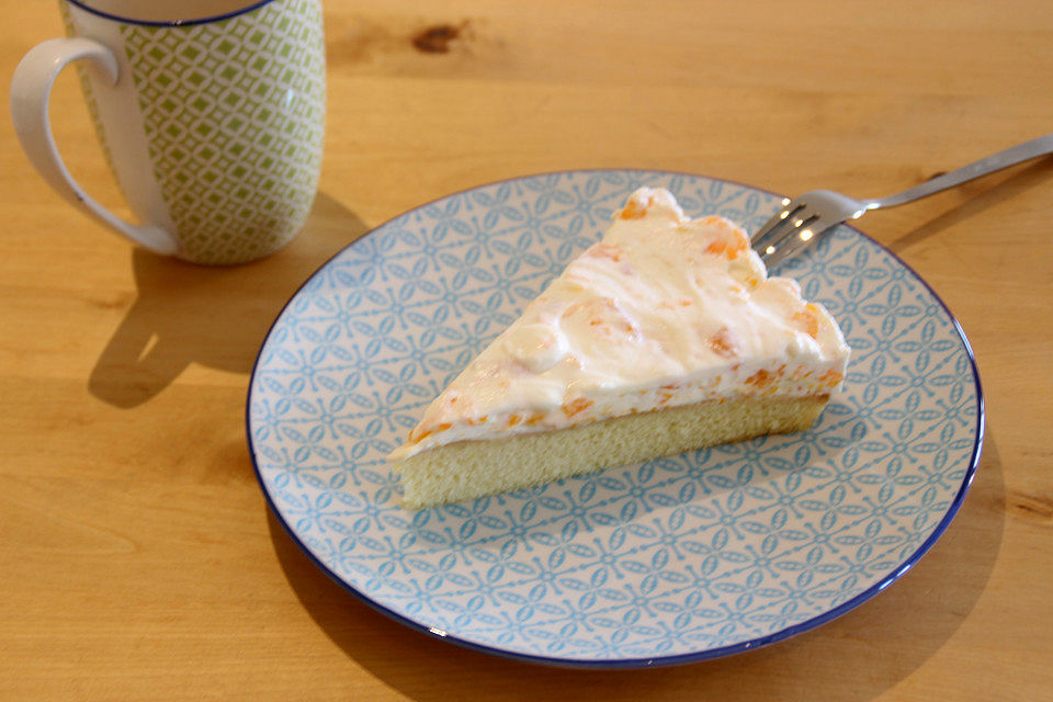 Fantakuchen mit Mandarinen-Schmand