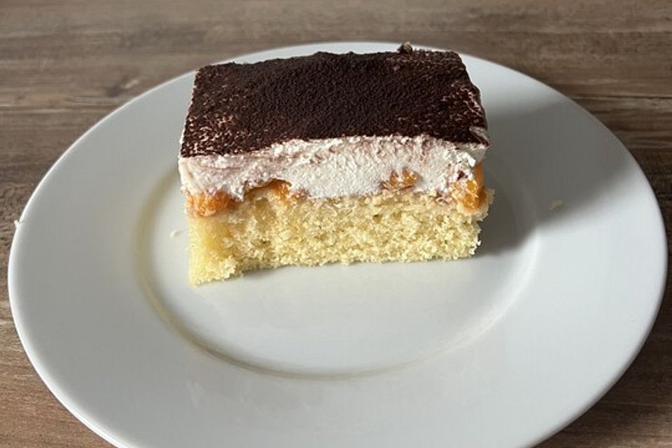 Fantakuchen mit Mandarinen-Schmand