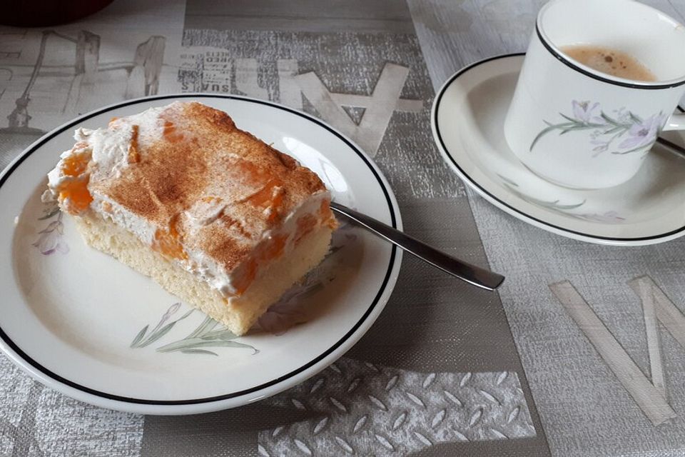 Fantakuchen mit Mandarinen-Schmand