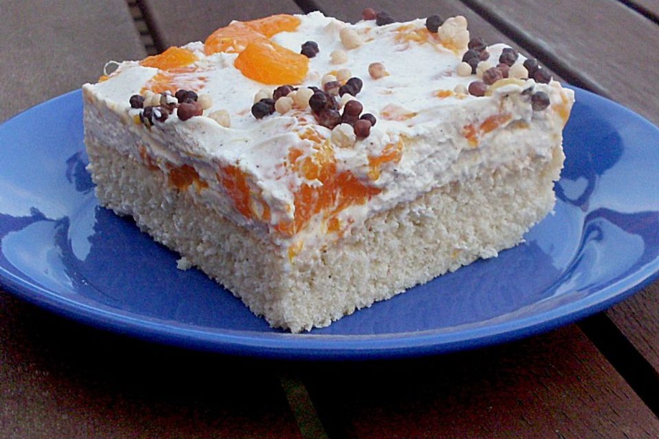 Fantakuchen mit Mandarinen-Schmand