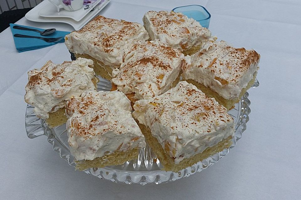 Fantakuchen mit Mandarinen-Schmand