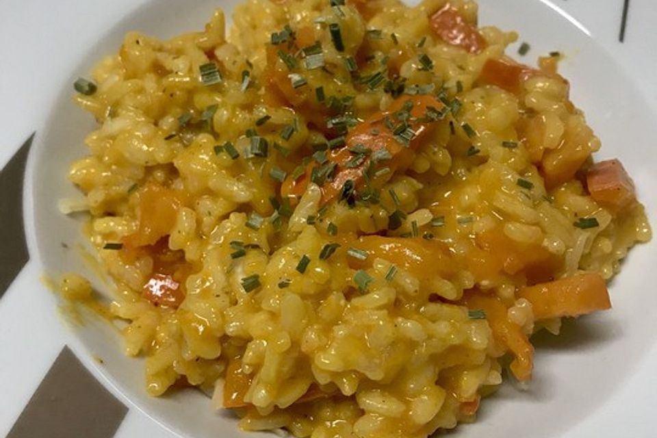 Kürbis-Risotto