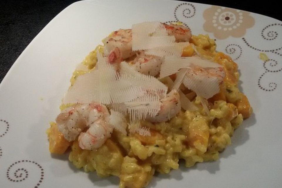 Kürbis-Risotto