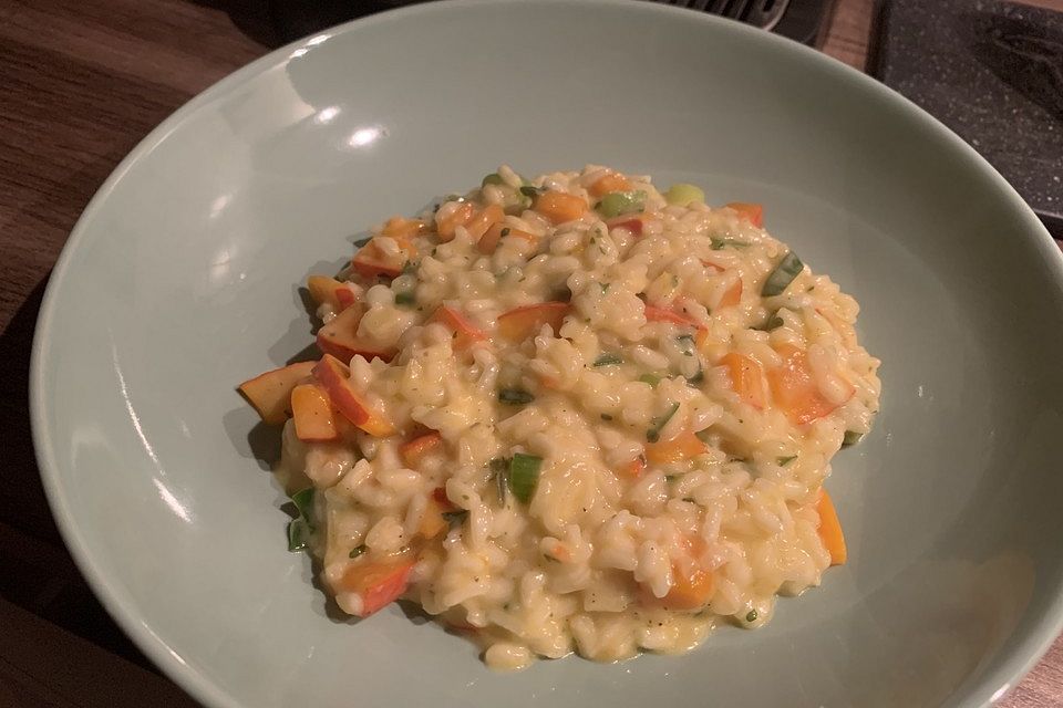 Kürbis-Risotto