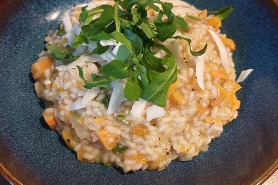 Kürbis-Risotto