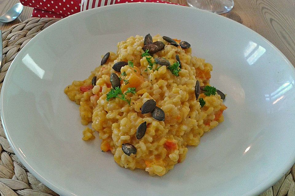 Kürbis-Risotto