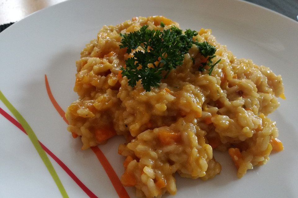 Kürbis-Risotto