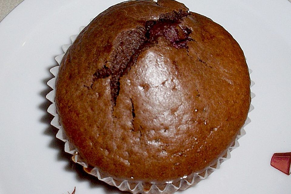 Schoko - Kirsch - Muffins