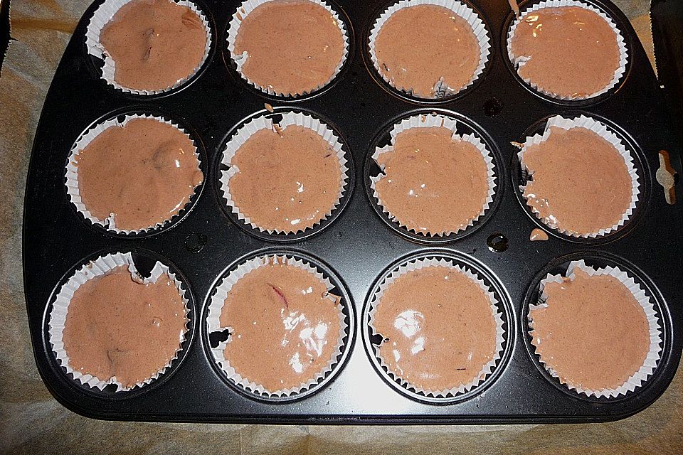 Schoko - Kirsch - Muffins