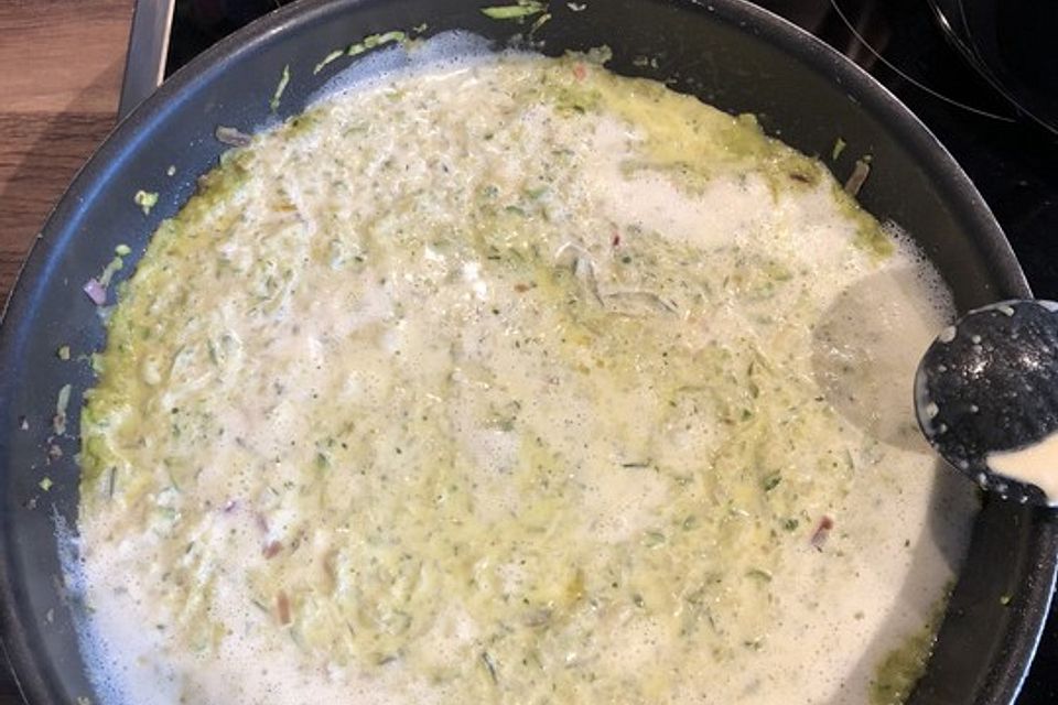 Zucchini-Parmesan-Sauce