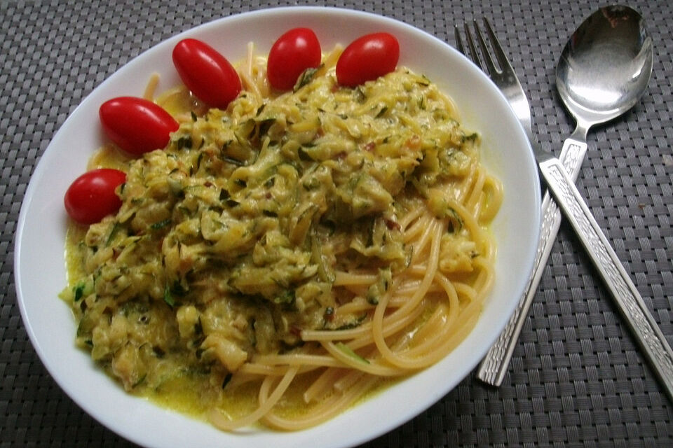 Zucchini-Parmesan-Sauce