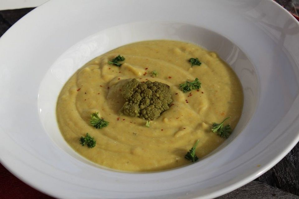 Romanesco-Cremesuppe