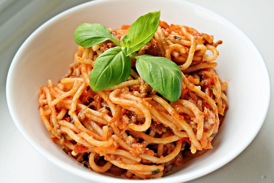 One Pot Spaghetti Bolognese