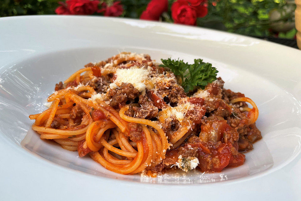 One Pot Spaghetti Bolognese