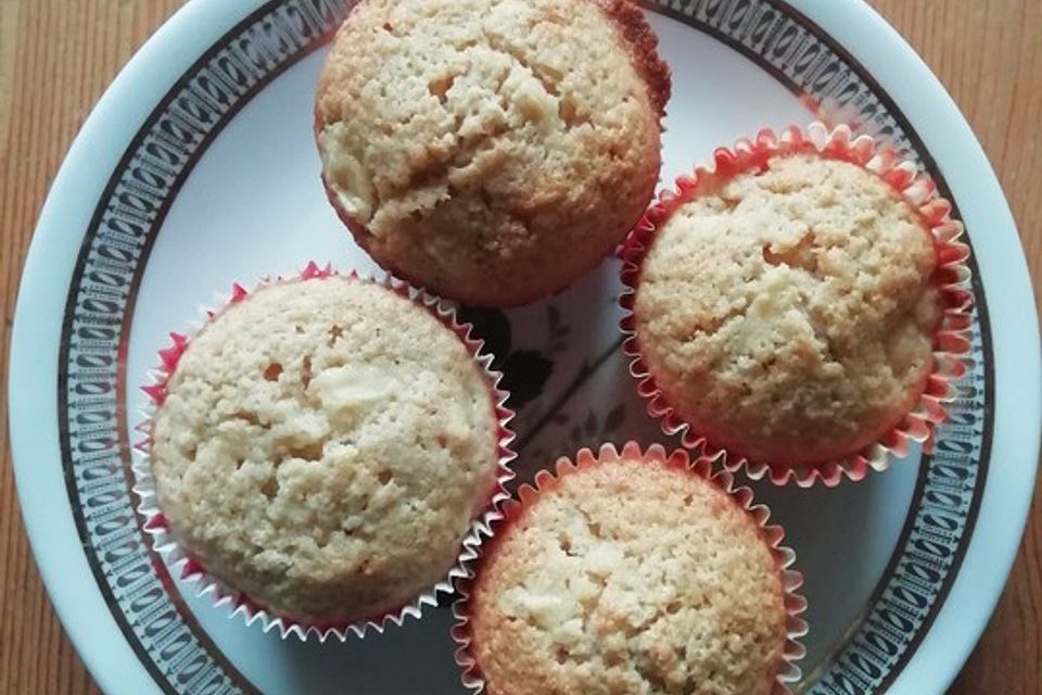 Beschwipste Apfelmuffins