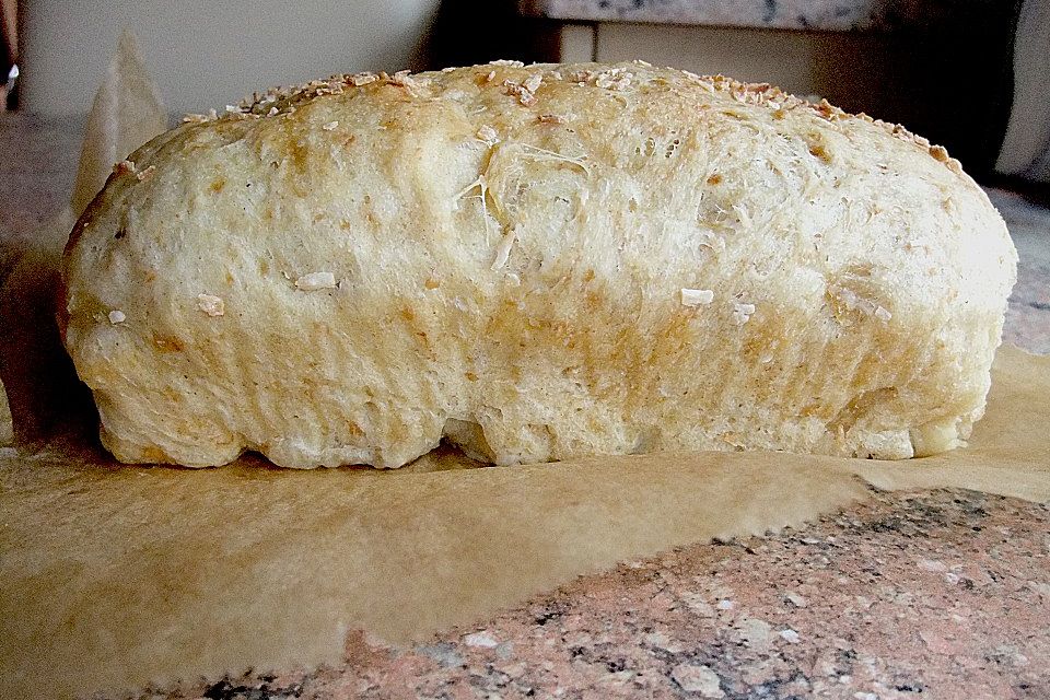 Rosinenbrot mit Kokosmilch